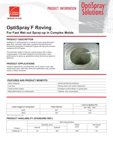 OptiSpray F Roving