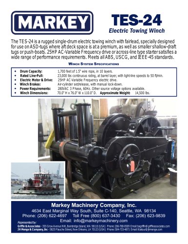 Towing winches