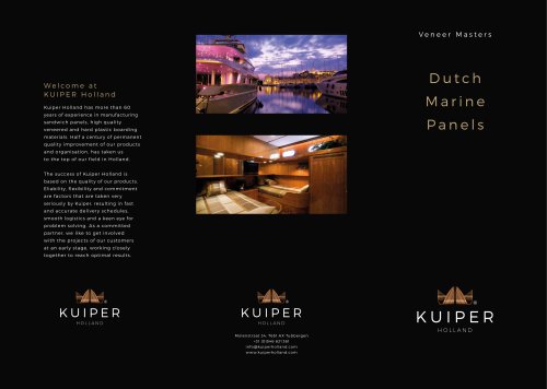 Kuiper Dutch Marine Panels