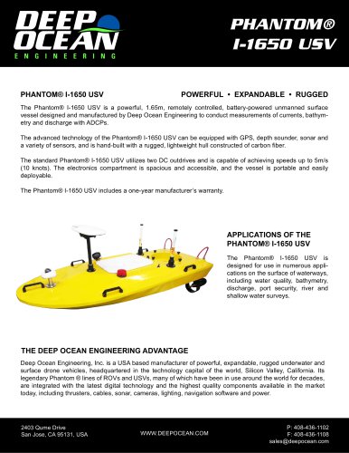 THE PHANTOM® I-1650 USV