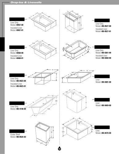 Drop-Ins & Livewells