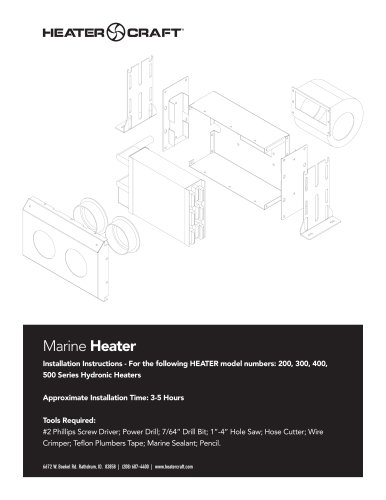 Hydronic Heater Marine