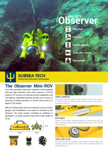 Mini ROV Observer