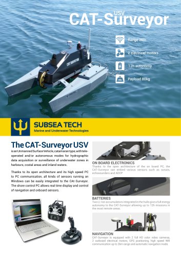 USV CAT-Surveyor