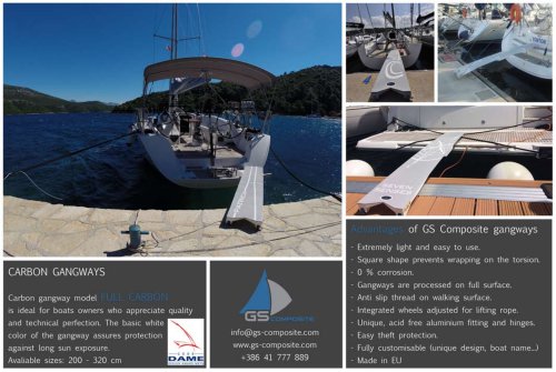 Carbon gangway – model FULL CARBON