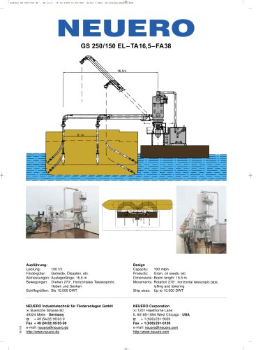 MOBILE FORDERER / Leistung: 100 t/h