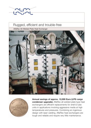 AlfaRex All-Welded Plate Heat Exchanger