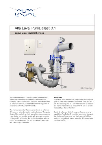 BAlfa Laval PureBallast 3.1