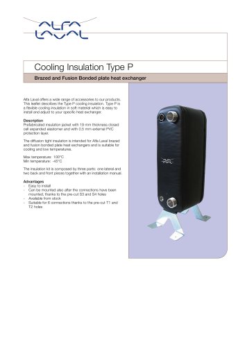 Cooling Insulation Type P