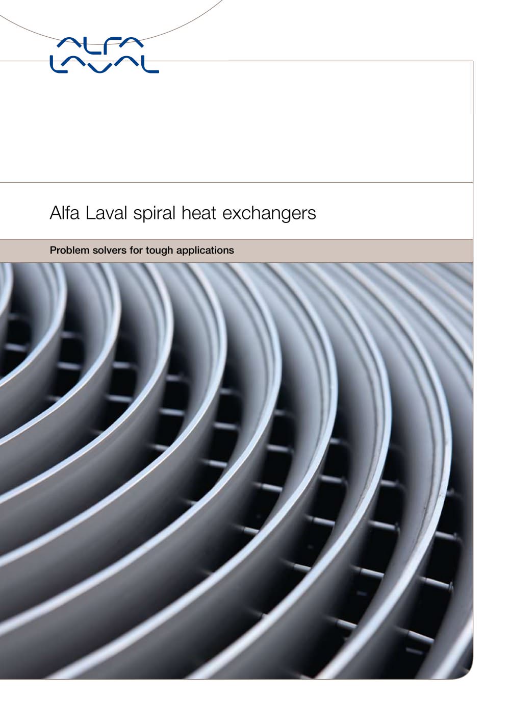 Spiral heat exchanger:Alfa Laval spiral heat exchanger - Alfa Laval Mid Europe