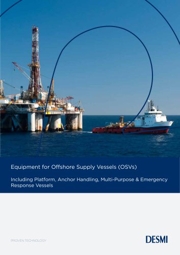 Equipment for Offshore Supply Vessels (OSVs)