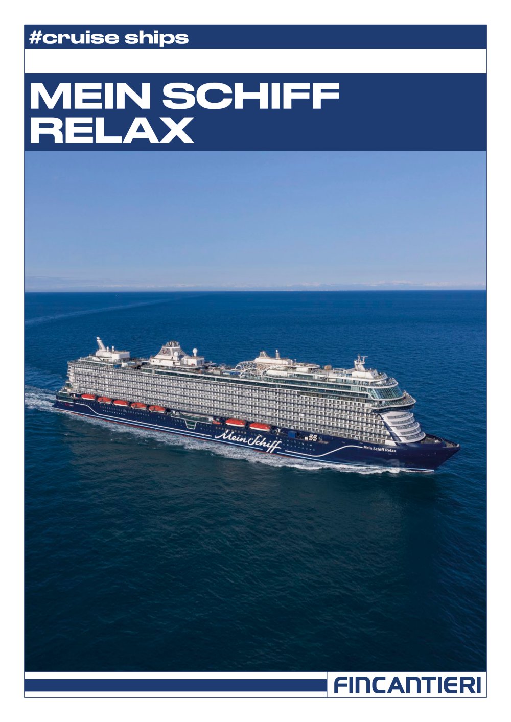 MEIN SCHIFF  RELAX - Fincantieri - Cantieri Navali Italiani