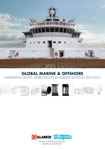 Global Marine & Offshore Navigation Lights, searchlights & Helideck Lighting 2012/2013