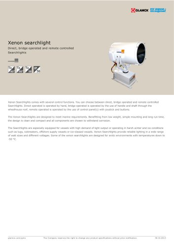 Xenon searchlight