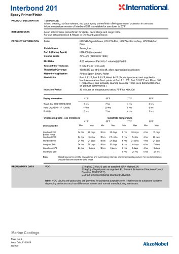 Interbond 201 - Temperate