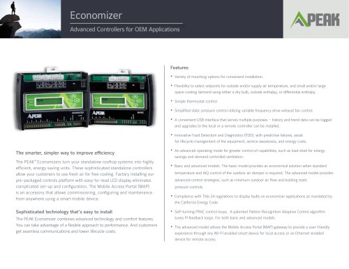 Advanced Controllers for OEM Applications