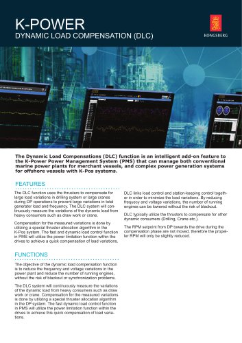 K-POWER DYNAMIC LOAD COMPENSATION (DLC)