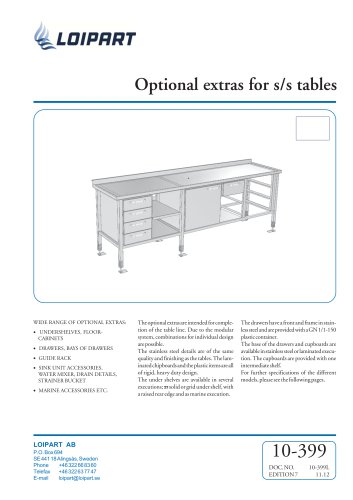 S/S Cupboard with double doors