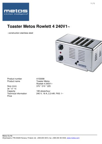 ROWLETT4 | 240V