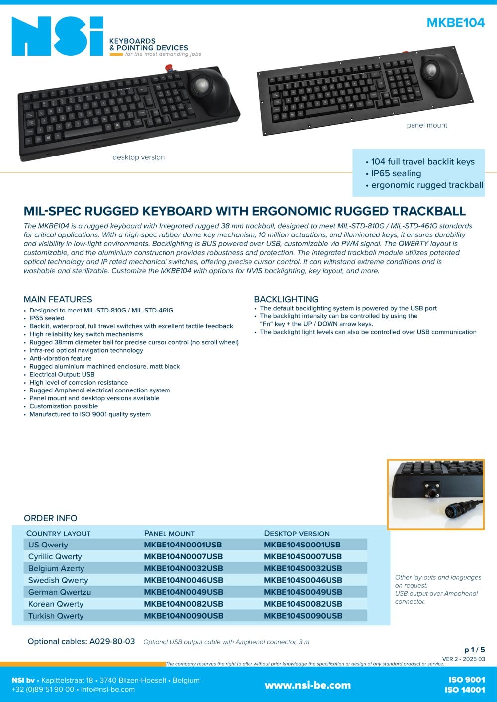MKBE104 - NSI