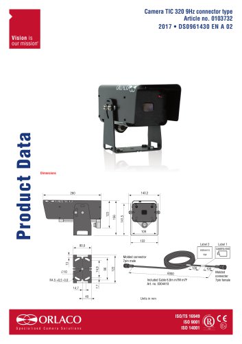 Orlaco TIC Camera