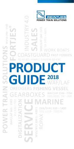 Product Guide 2018