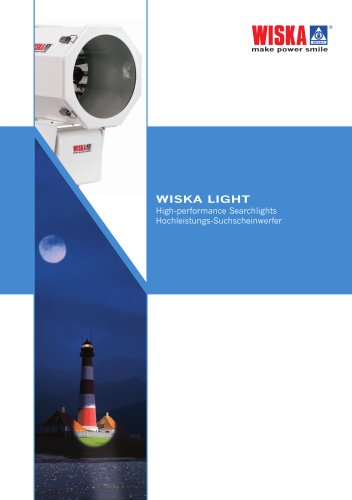 Catalogue WISKA LIGHT / High performance Searchlights