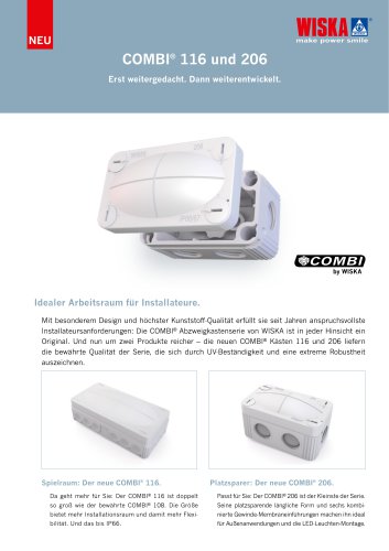 COMBI® 116 + 206