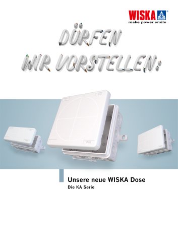 Our new WISKA installation box