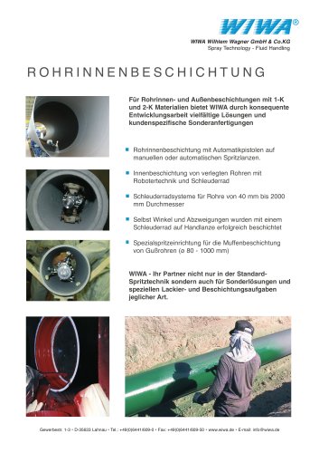 ROHRINNENBESCHICHTUNG