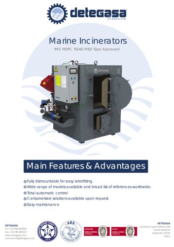 Marine Incinerators