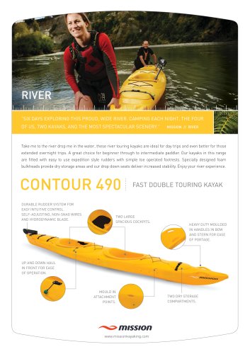 RIVER KAYAKS BROCHURE