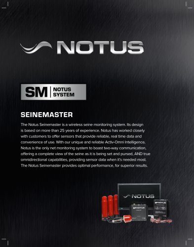 SM Notus system SEINEMASTER