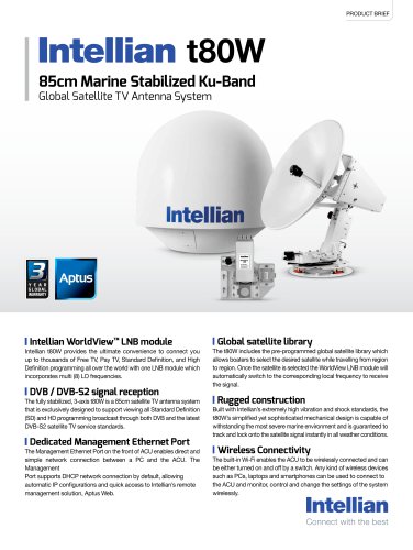 Intellian t80W