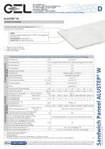 Sandwichplatte ALUSTEP W - 1