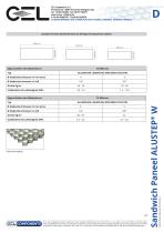 Sandwichplatte ALUSTEP W - 2