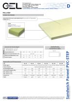 Sandwichplatte PVC-STEP - 1