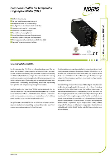 Datenblatt RH41M