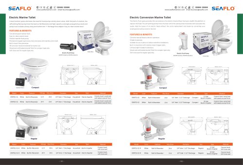 Boat toilet SFMTE1-02-R , Yacht toilet SFMTE1 series , Yacht toilet SFMTE1-02 ,  SFMTE1-01