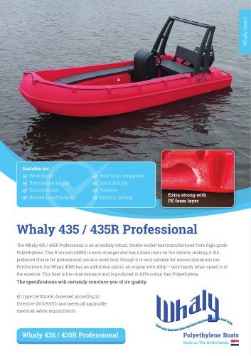 Whaly 435/435R Professional