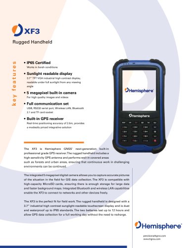 HemisphereGNSS XF3