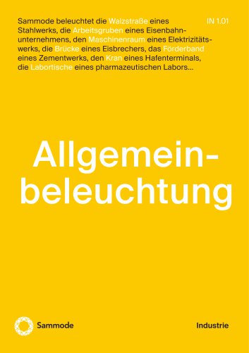 Allgemeinbeleuchtung Industrie