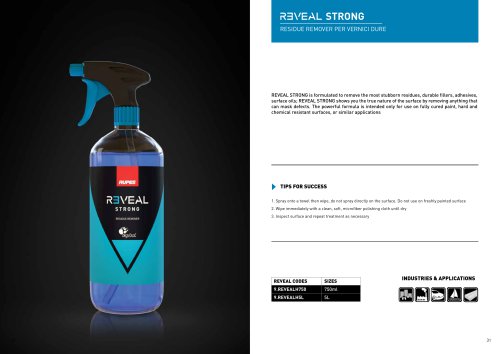 REVEAL STRONG – RESIDUE REMOVER