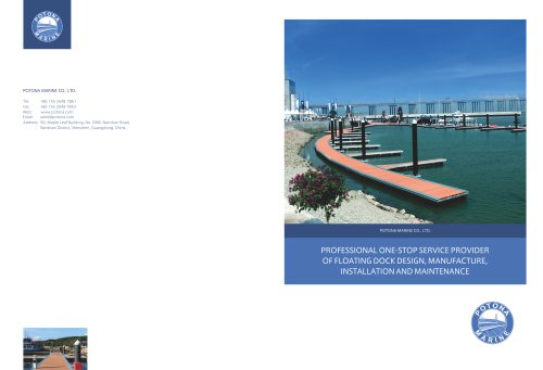 Potona Marine Brochure