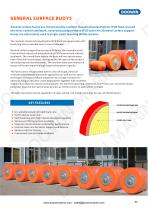 General Surface Chain Support Buoys