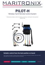 Wireless yacht control system PILOT-H brochure