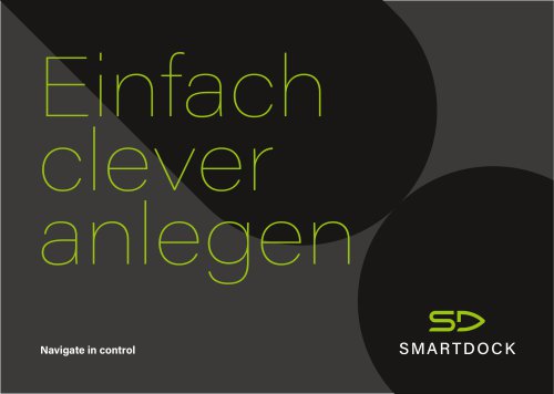 SMARTDOCK by Thitronik &ndash; Intelligente Bootssteuerung per Smartphone | Produktkatalog