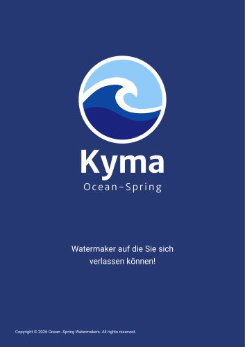 Kyma Watermaker Katalog