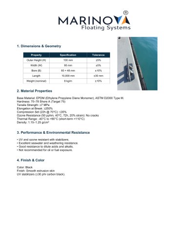 DD EPDM Rubber Fender
