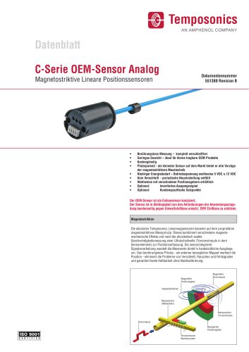 C-Serie OEM-Sensor Analog
